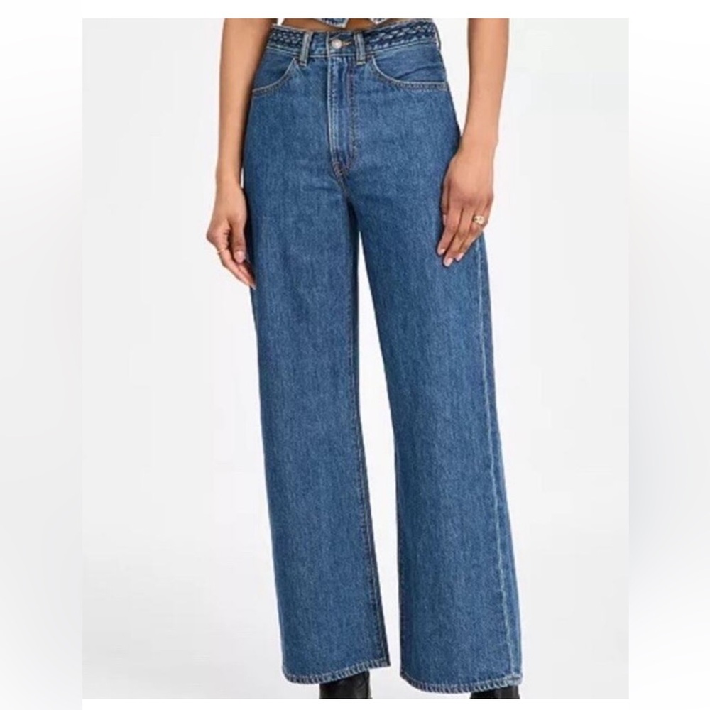 Levi's Ribcage wide leg jeans